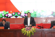 Thủ tướng Chính phủ Phạm Minh Chính làm việc với lãnh đạo thành phố Hải Phòng