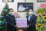 Lãnh đạo thành phố thăm và chúc mừng Ủy ban Đoàn kết Công giáo Việt Nam thành phố