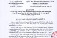 Kiện toàn Hội đồng thẩm định kết quả tự chấm điểm và xác định vị trí xếp hạng Chỉ số Cải cách hành chính của các Sở, ban, ngành và UBND các quận, huyện