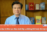 Bộ GDĐT: Học sinh lớp 1,2 không bắt buộc thi trực tiếp