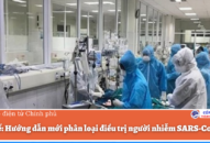 Hướng dẫn mới phân loại điều trị người nhiễm SARS-CoV-2