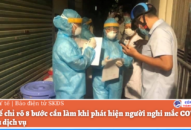 Bộ Y tế chỉ rõ 8 bước cần làm khi phát hiện người nghi mắc COVID-19 tại khu dịch vụ