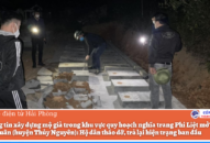 Về thông tin xây dựng mộ giả trong khu vực quy hoạch nghĩa trang Phi Liệt mở rộng tại xã Lại Xuân (huyện Thủy Nguyên): Hộ dân tháo dỡ, trả lại hiện trạng ban đầu