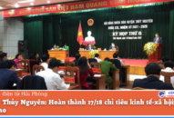 Huyện Thủy Nguyên: Hoàn thành 17/18 chỉ tiêu kinh tế-xã hội thành phố giao