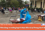 Huyện Tiên Lãng: 70 trường hợp F0 được điều trị tại Trung tâm Y tế huyện