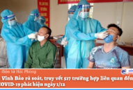 Huyện Vĩnh Bảo rà soát, truy vết 517 trường hợp liên quan đến các ca bệnh COVID-19 phát hiện ngày 1/12