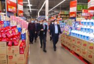 Phó Chủ tịch UBND thành phố Nguyễn Đức Thọ kiểm tra công tác phòng, chống dịch và tình hình đảm bảo cung cầu hàng hóa, bình ổn thị trường tại các Siêu thị