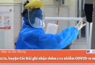 Ngày 12/12, huyện Cát Hải ghi nhận thêm 5 ca nhiễm COVID-19 mới