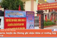 Ngày 22/12, huyện An Dương ghi nhận thêm 37 trường hợp nhiễm COVID-19