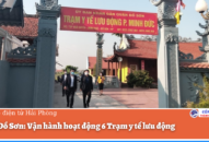 Quận Đồ Sơn: Vận hành hoạt động 6 Trạm y tế lưu động