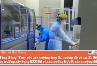 Quận Hồng Bàng: Truy vết 257 trường hợp F1, trong đó có 131 F1 liên quan đến công trường xây dựng ECOBA và 123 trường hợp F1 của ca cộng đồng