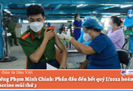 Thủ tướng Phạm Minh Chính: Phấn đấu đến hết quý I/2022 hoàn thành tiêm vaccine mũi thứ 3