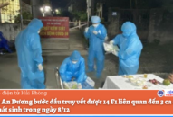 Huyện An Dương bước đầu truy vết được 14 F1 liên quan đến 3 ca dương tính phát sinh trong ngày 8/12