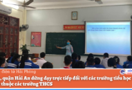 Từ 7/12, quận Hải An dừng dạy trực tiếp đối với các trường tiểu học và một số khối thuộc các trường THCS