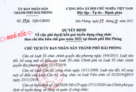 UBND thành phố phê duyệt kết quả tuyển dụng công chức theo chỉ tiêu biên chế giao năm 2021 tại Hải Phòng