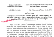 Các trường hợp F0 không có chống chỉ định tiêm phòng COVID-19 nhưng không thực hiện tiêm vắc xin phải tự chi trả phí điều trị