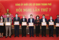 Đảng ủy Khối các cơ quan thành phố: Tổng kết công tác năm 2021, phương hướng, nhiệm vụ công tác năm 2022
