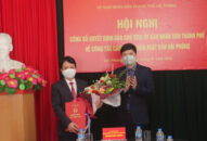 Đồng chí Hà Mạnh Cường giữ chức vụ Giám đốc kiêm Tổng Biên tập Nhà xuất bản Hải Phòng