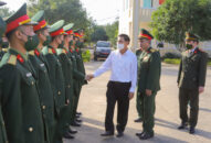 Chủ tịch UBND thành phố kiểm tra công tác sẵn sàng chiến đấu và chúc Tết các đơn vị quân đội trên địa bàn thành phố