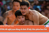 Bộ VHTTDL đề nghị tạm dừng tổ chức lễ hội, bắn pháo hoa Tết