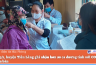 Ngày 13/1, huyện Tiên Lãng ghi nhận hơn 90 ca dương tính với COVID-19 trên địa bàn