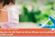 Thủ tướng yêu cầu tiến hành các thủ tục để mua vaccine phòng COVID-19 cho trẻ từ 5-11 tuổi