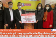 Hội LHPN thành phố: Tiếp nhận 870 suất quà trong ngày đầu phát động chương trình mang Tết đến cho trẻ em mồ côi và phụ nữ nghèo qua “siêu thị 0 đồng”
