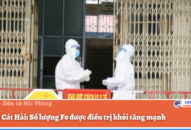 Huyện Cát Hải: Số lượng F0 được điều trị khỏi tăng mạnh