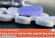 Nóng: Bộ Y tế thông tin về các cảnh báo, thận trọng khi dùng thuốc điều trị COVID-19 Molnupiravir