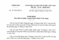 Chủ đầu tư dự án kinh doanh bất động sản huy động vốn không đúng quy định bị phạt đến 1 tỷ đồng