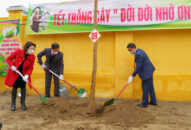 Phó Bí thư Thường trực Thành ủy Đỗ Mạnh Hiến tham dự Lễ phát động Tết trồng cây Xuân Nhâm Dần tại quận Ngô Quyền