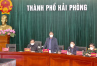 Kết luận của Chủ tịch UBND thành phố tại cuộc họp trực tuyến với các quận, huyện về công tác phòng, chống dịch bệnh COVID-19 vào ngày 14/2/2022