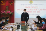 Ban Thường vụ Liên đoàn Lao động thành phố tổ chức Hội nghị bàn các giải pháp thực hiện nhiệm vụ công tác Quý II năm 2022