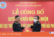 Nhân sự mới: Đồng chí Đặng Công Thành được điều động, bổ nhiệm làm Phó cục trưởng Cục Hải quan Hải Phòng
