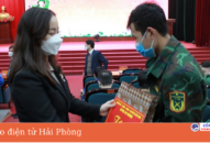 Huyện An Dương: Tiếp xúc, tặng quà gần 300 công dân chuẩn bị nhập ngũ và thực hiện nghĩa vụ Công an nhân dân