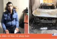 Mâu thuẫn với anh họ, đốt nhầm xe ô tô của người khác