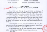 Chương trình phục hồi và phát triển kinh tế-xã hội thành phố Hải Phòng giai đoạn 2022-2023