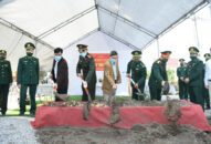 Khởi công xây dựng “Nhà đồng đội” tặng gia đình Thượng úy Biên phòng có hoàn cảnh khó khăn