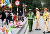 Công an quận Hồng Bàng tăng cường quản lý các tuyến phố đi bộ