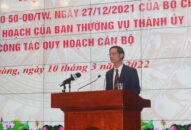 Nâng cao hiệu quả công tác quy hoạch cán bộ các cấp