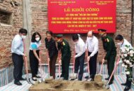 Khởi công xây nhà “Mái ấm tình thương” tặng gia đình chiến sỹ có hoàn cảnh khó khăn