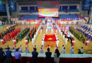 Tổng duyệt chương trình Lễ khai mạc Đại hội Thể dục thể thao thành phố Hải Phòng lần thứ IX