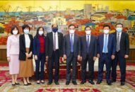 Bí thư Thành ủy Trần Lưu Quang tiếp xã giao Đoàn Đại sứ quán Singapore tại Việt Nam