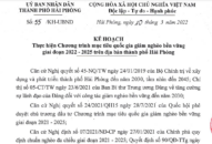 Chương trình mục tiêu quốc gia giảm nghèo bền vững giai đoạn 2022-2025 trên địa bàn thành phố Hải Phòng