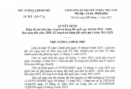 Phân bổ chỉ tiêu Quy hoạch sử dụng đất quốc gia