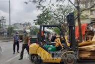 Quận Hải An: Lập lại trật tự đường hè tuyến đường Nguyễn Bỉnh Khiêm-Đình Vũ