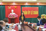 Quận ủy Lê Chân: Sơ kết công tác quý I/2022, triển khai nhiệm vụ quý II/2022