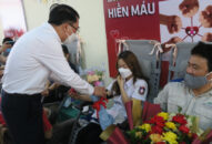 Lễ mít tinh hưởng ứng “Ngày toàn dân tham gia hiến máu tình nguyện” 7/4