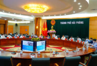 Đoàn công tác Bộ Giao thông vận tải làm việc với UBND thành phố về quy mô và phương án đầu tư Ga Vật Cách