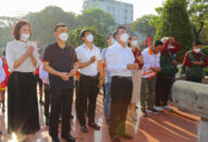 Giải đua xe đạp toàn quốc tranh Cúp truyền hình thành phố Hồ Chí Minh: Lễ dâng hương Tượng đài Nữ tướng Lê Chân và xuất phát chặng 5: Hải Phòng-Hà Nội